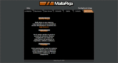 Desktop Screenshot of malla-reja.com