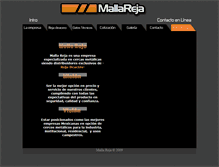 Tablet Screenshot of malla-reja.com